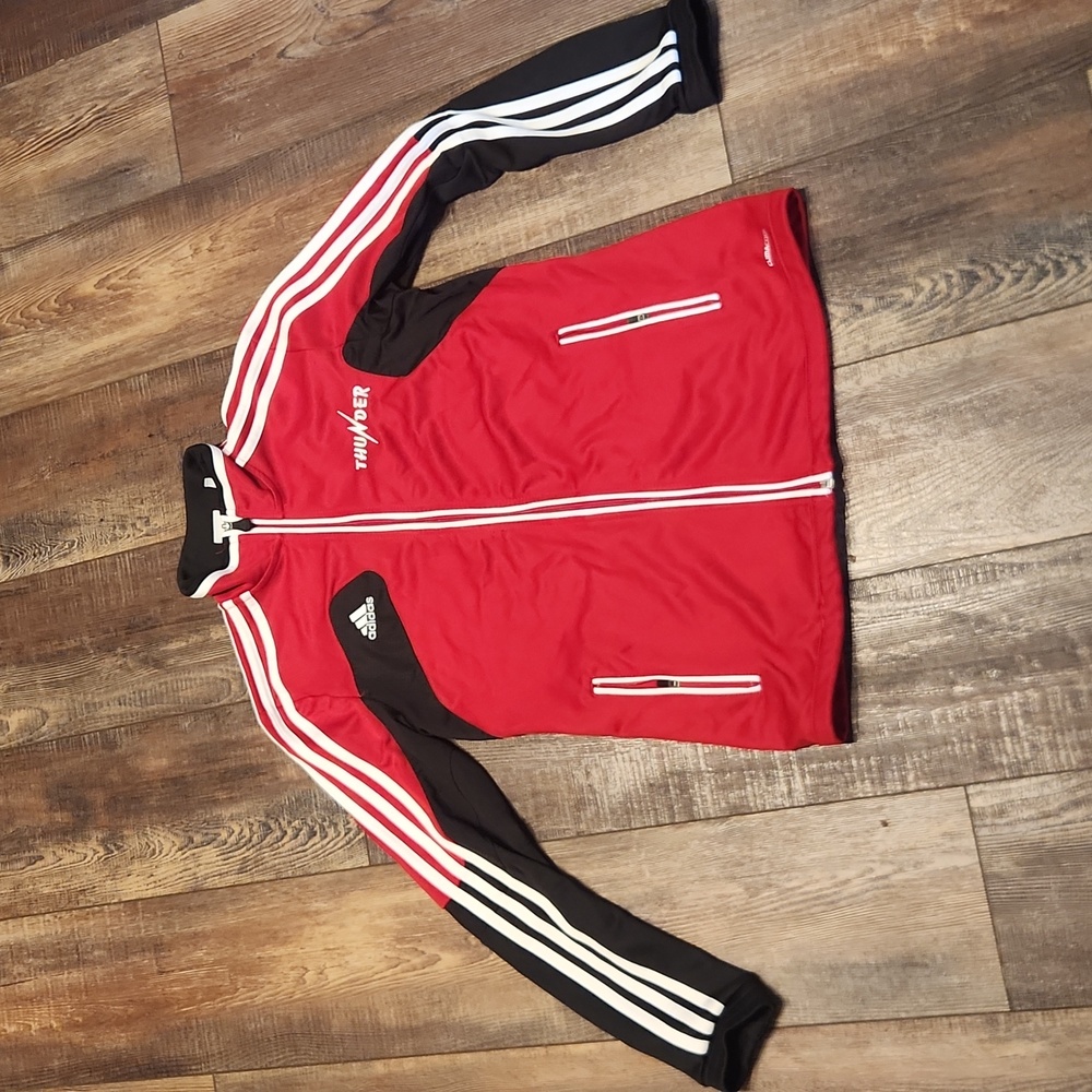 Athletic warm up Adidas jacket